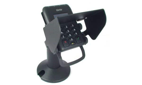 iZettle M10 Card Reader Pro - Contactless Chip & Pin Reader Tilt and Swivel Stand with Privacy Shield