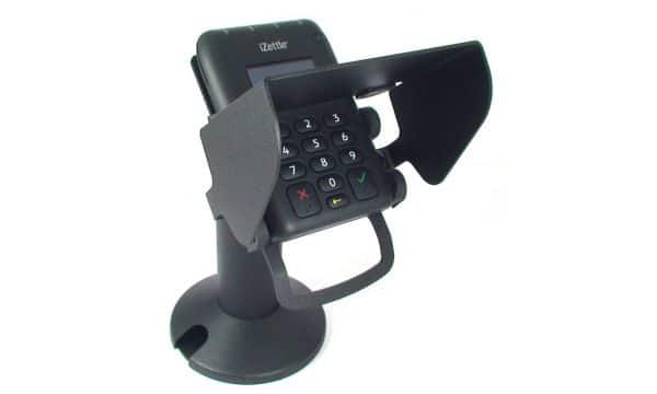 Miura Systems M10 Card Reader Pro - Contactless Chip & PIN Reader Tilt and Swivel Stand with Privacy Shield